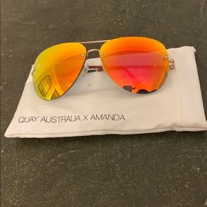 Quay Aviator Sunglasses